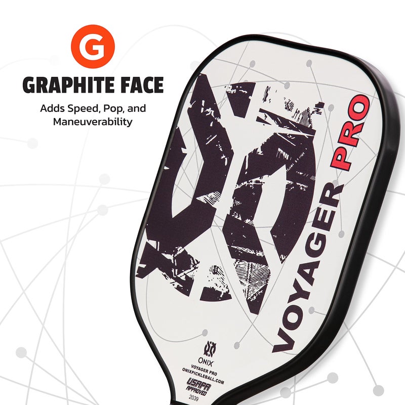 Onix Legacy Pickleball Paddles - Evoke XL & Tear Drop, React, Inferno, Voyager, Summit - Image 4